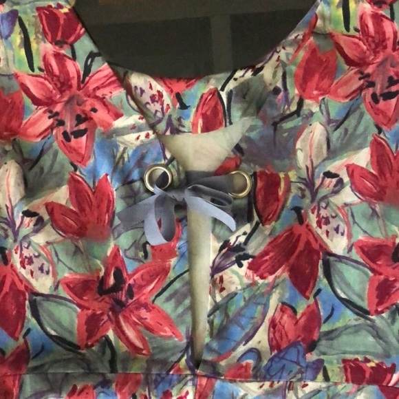 RARE! Floral Zara Spring Dress - Picture 4 of 6